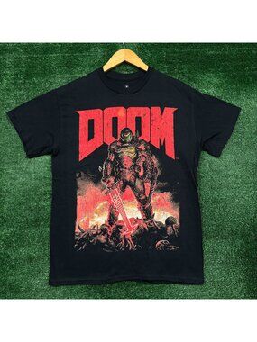 Doom First Person Shooter Franchise T-Shirt Size Medium